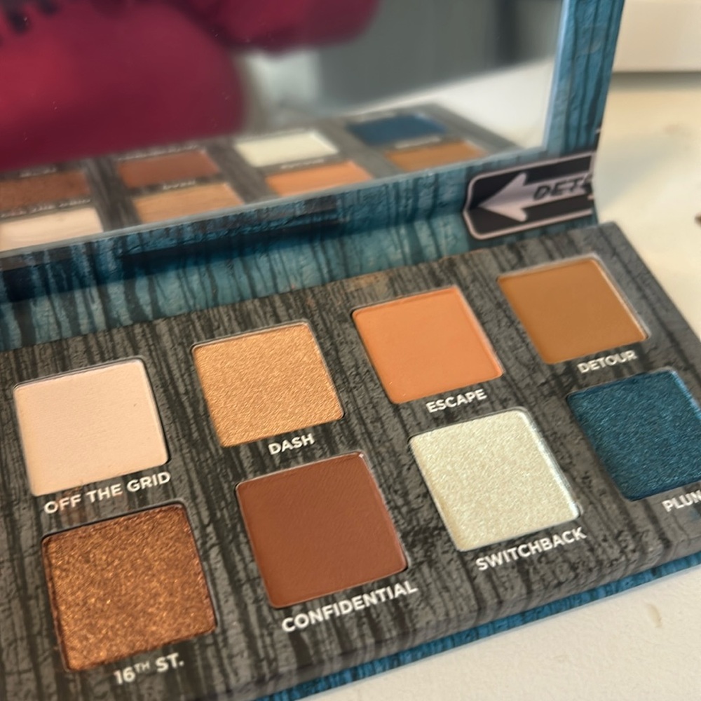 New in box Urban Decay on the Run  eyeshadow palette